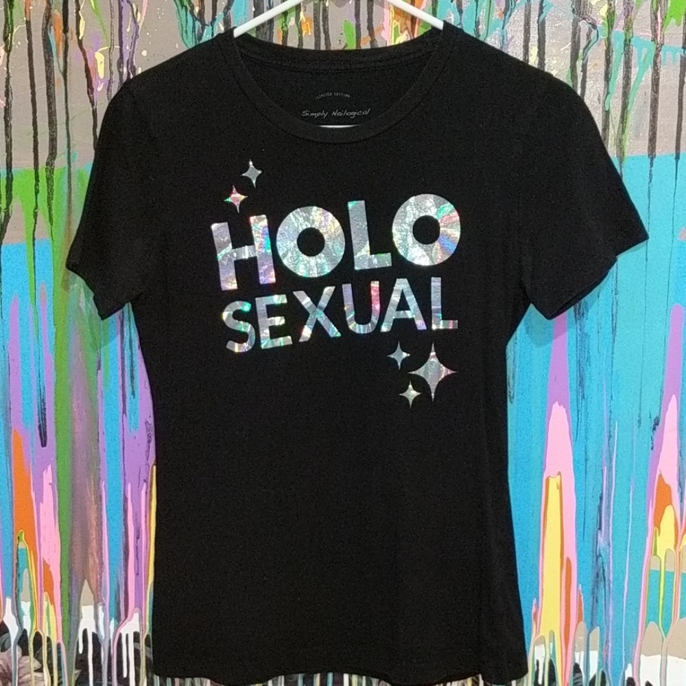 Simply nailogical Holo sexual tshirt